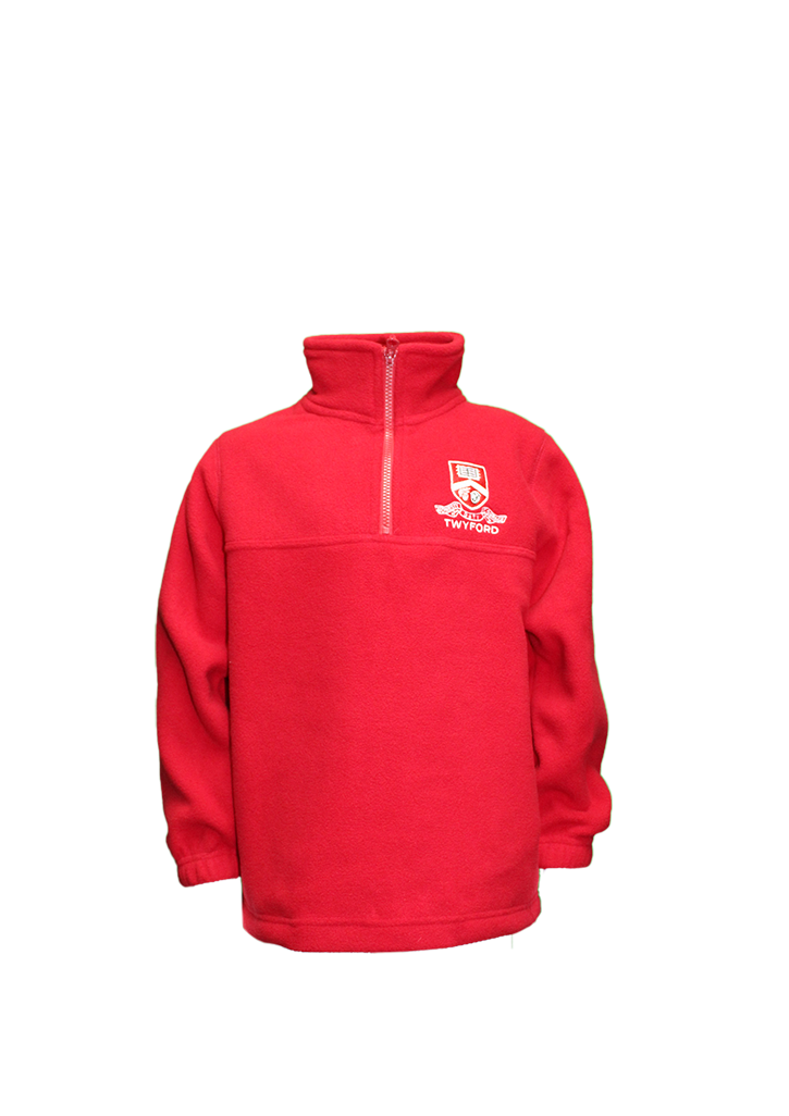 Twyford School Fleece Red Kids